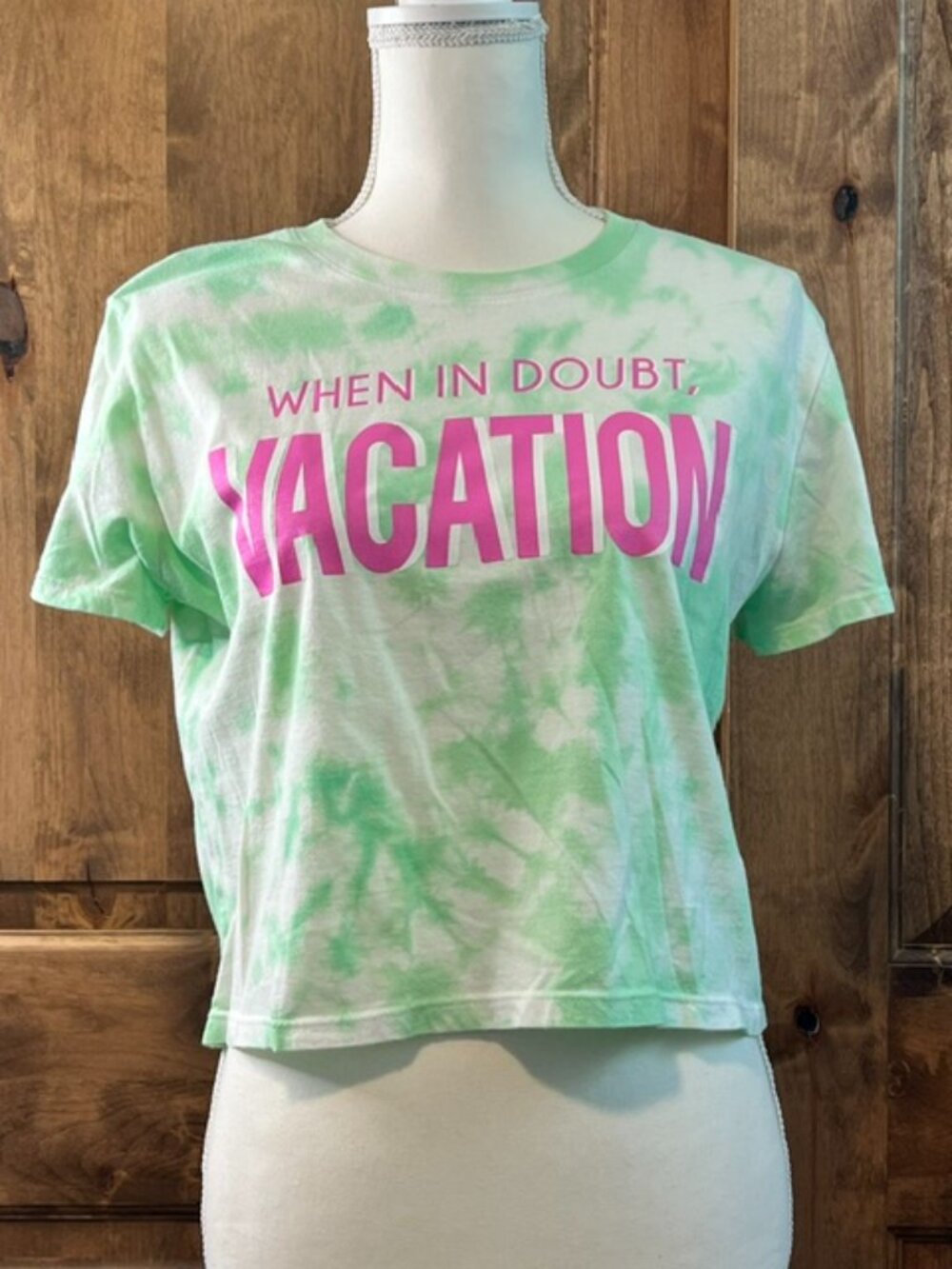 "When In Doubt, Vacation" Graphic T-Shirt